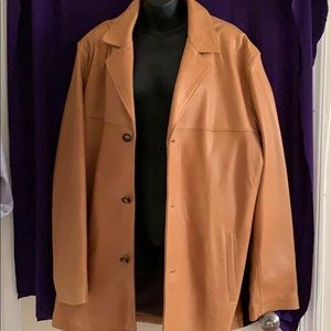 Genuine soft leather jacket